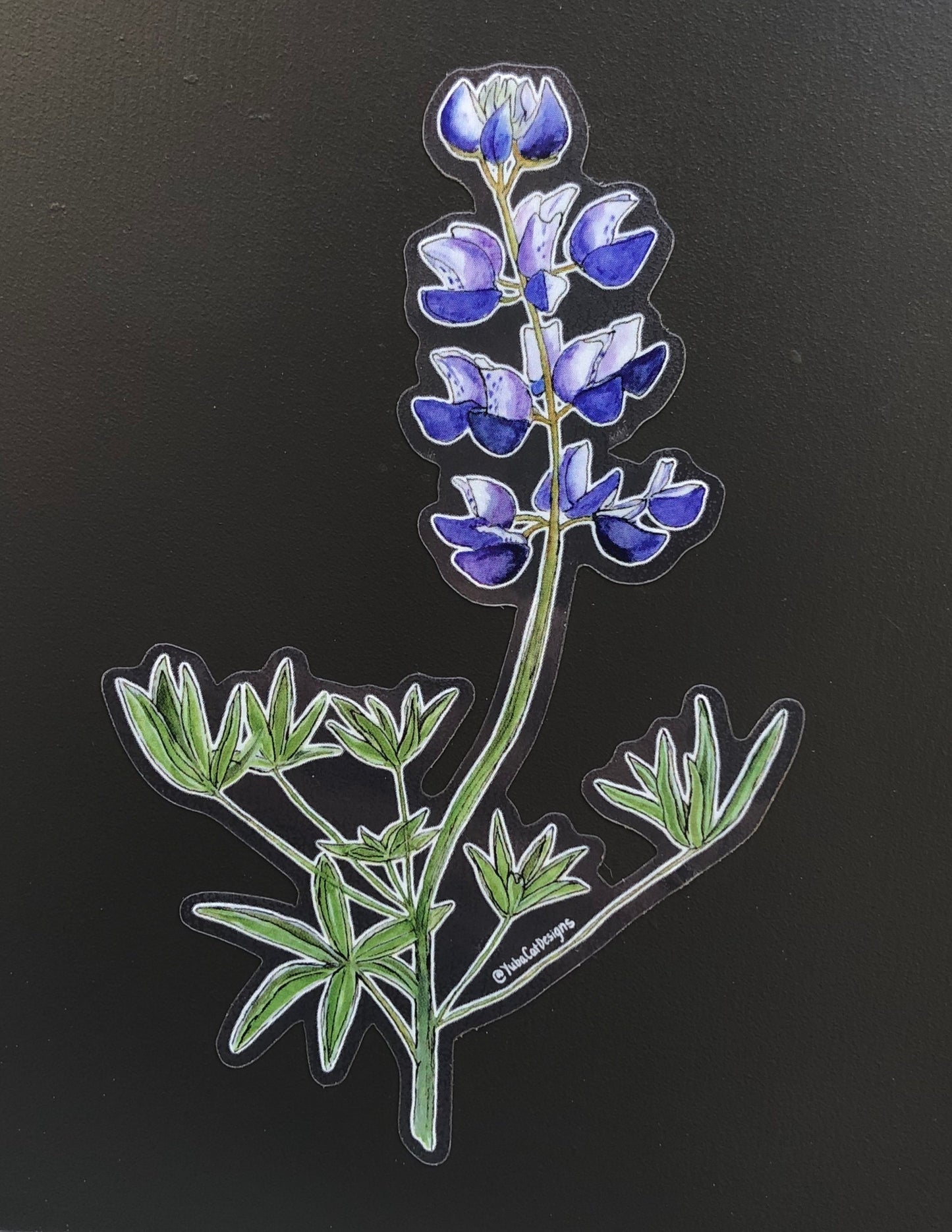 Sky Lupine sticker