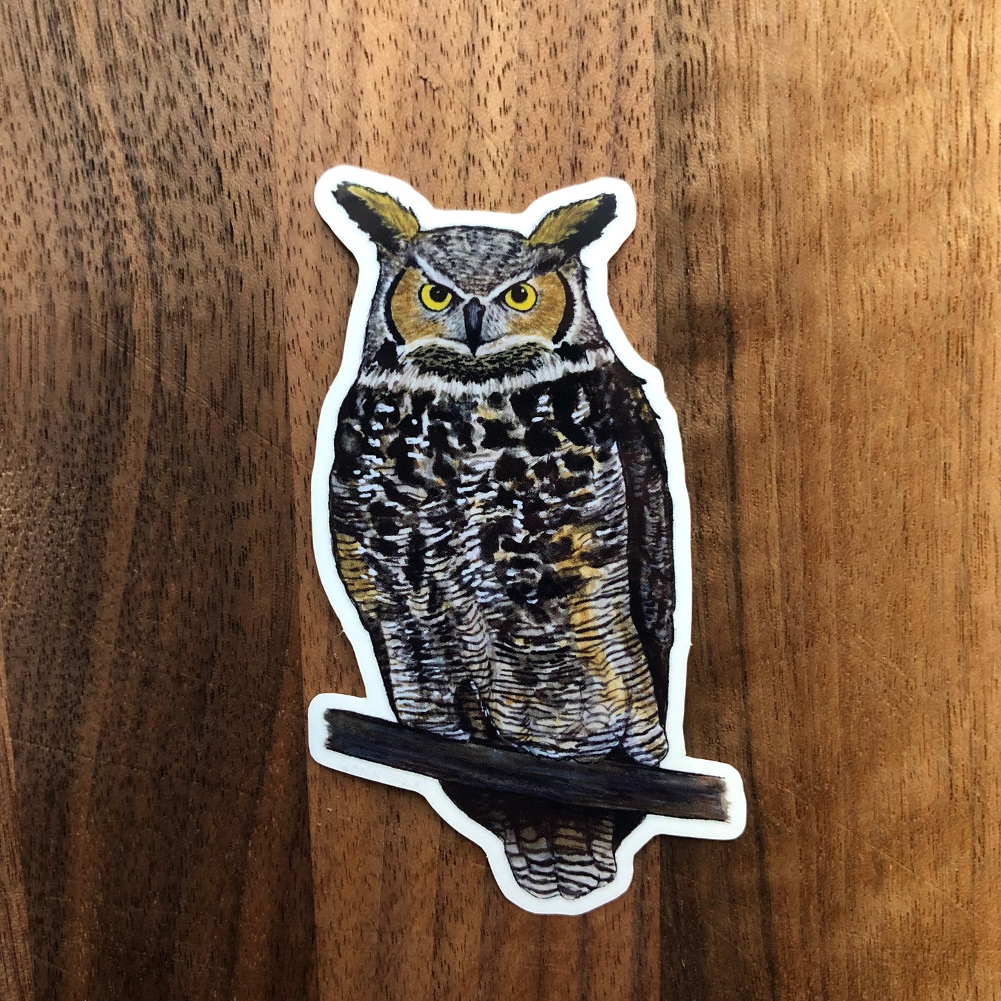 Great Horned Owl sticker