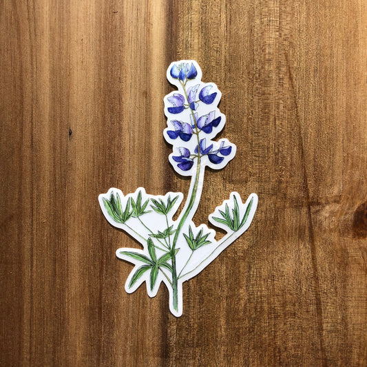 Sky Lupine sticker