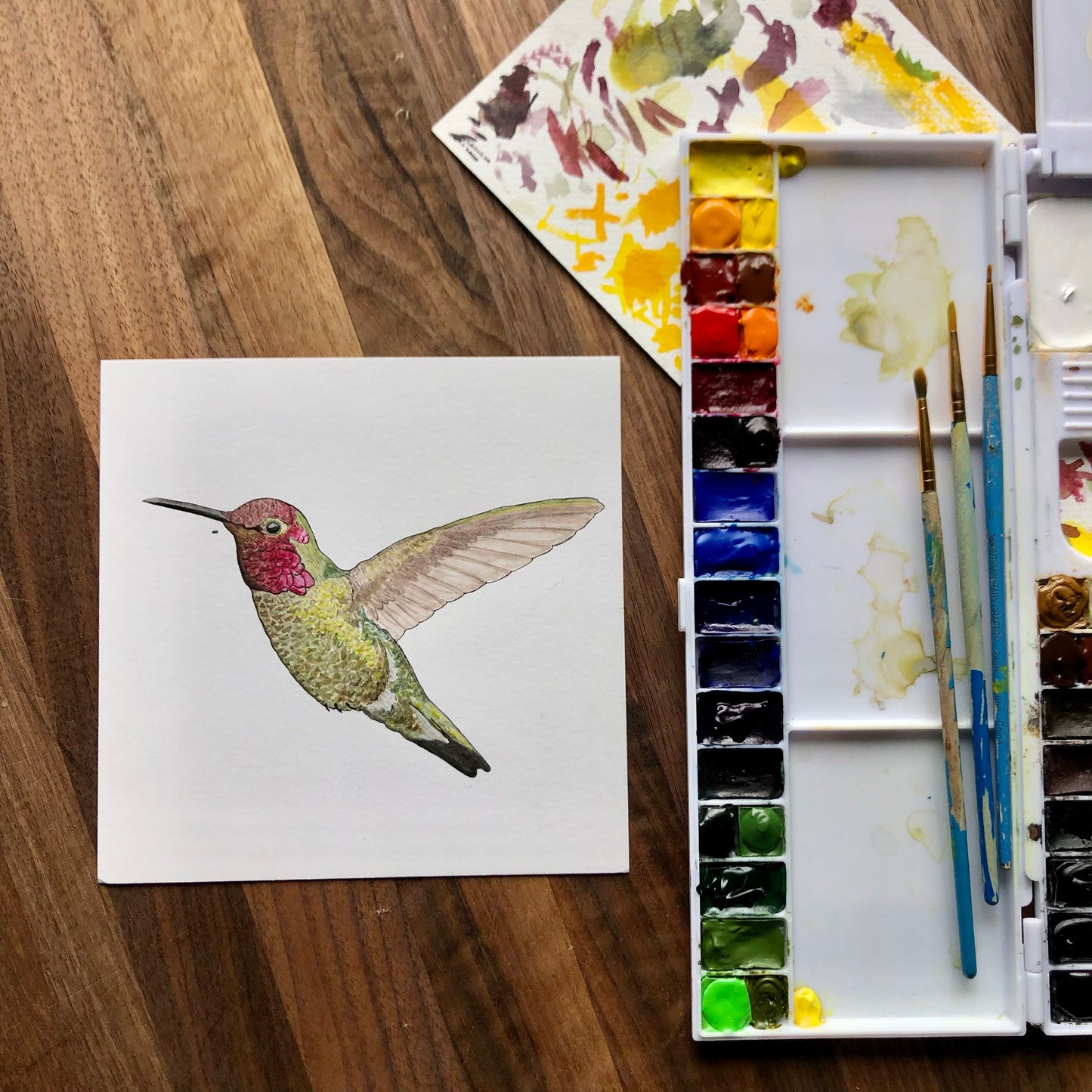 Hummingbird sticker